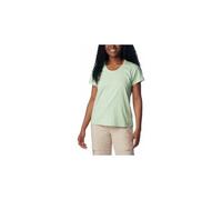 columbia sun trek women s technical t shirt grun
