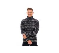 Columbia - Sweater Weather Printed Half Zip II - Fleecepullover, Gr. M, schwarz/grau (Shark/Knitknot)