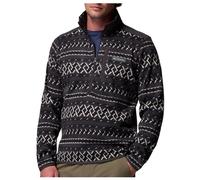 Columbia - Sweater Weather Printed Half Zip II - Fleecepullover, Gr. XXL, schwarz/grau (Shark/Knitknot)