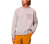 Columbia - Sweatshirt aus Baumwolle - High Cascades French Terry LS Dark Stone für Herren aus Baumwolle - Größe XL - Beige Beige XL