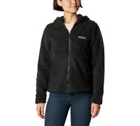 Columbia Sweatshirt Winter Pass™ Sherpa Hooded Full Zip Black S Damen, Schwarz, 36