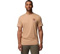 Columbia Explorers Canyon™ Back SS Tee men Shortsleeves brown in Größe:L