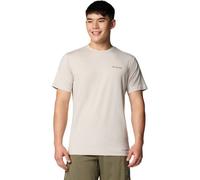 Columbia Kwick Hike Back Graphic T-Shirt hellbeige/grün - XXL
