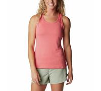 Columbia Peak To Point Ii ärmelloses T-shirt L Red Hibiscus Heather