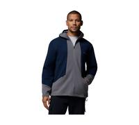 Columbia Tech Spacer Knit Hoodie city grey, collegiate navy (023) XXL