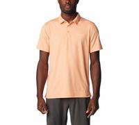 Columbia Tech Trail Polo Shirt 1768701882, Men Polo Shirts, Orange, M EU