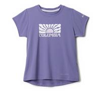 Columbia Tech Trail™ Utility Graphic Crew Kurzarm-t-shirt 6-7 Jahre Stormwatch / Floral Groove