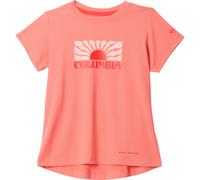 Columbia Tech Trail Utility Graphic Kinder T-Shirts rosa Größe 120 Camping Atmungsaktiv
