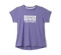 Columbia Outdoor T-shirt Kinder Junior Tech Trail™ Utility Ss Graphic Crew Violett Xl