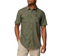 Columbia - Technisches Hemd mit Sonnenschutz und Feuchtigkeitstransport - Herren - Silver Ridge Utility II SS Stone Green - Silver Ridge Grün S