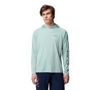 Columbia Terminal Tackkle-Kapuzenpullover für Herren, Misty Jade/Shark Logo, 6X
