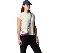 Columbia Trail Traveler Umhängetasche gelb fuchsia blau