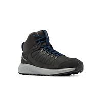 Columbia Trailstorm Crest Mid WP wasserdichte Wanderstiefel für Herren, Schwarz (Shark x Admiral), 43 EU