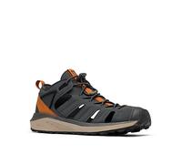 Columbia Trailstorm H20 wasserdichte Trekkingsandalen für Herren, Grau (Dark Grey x Caramel), 43 EU