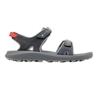 Columbia Trailstorm Hiker 2 Strap Trekkingsandalen für Damen, Grau (Graphite x Red Hibiscus), 42 EU