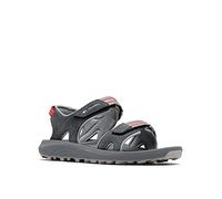 Columbia Trailstorm Hiker 2 Strap Trekkingsandalen für Damen, Grau (Graphite x Red Hibiscus), 38 EU