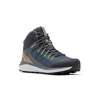 Columbia Trailstorm Mid Waterproof wasserdichte Trekking Und Wanderstiefel für Herren, Grau (Graphite x Creek), 44 EU
