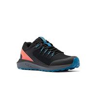 Columbia Trailstorm Waterproof wasserdichte Trekking Und Wanderschuhe für Damen, Schwarz (Black x Bright Marigold), 40 EU