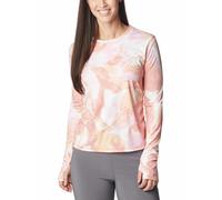 Columbia Trainingsshirt "Sun Deflector Summerdry™" in Rosa - Größe L | Damen Outdoor Tops Shirts