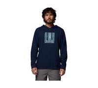 Columbia Trek™ Graphic Kapuzenpullover L Collegiate Navy / Linework C Badge