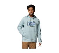 Columbia Trek Graphic Hoodie crushed blue, columbia badge label (462) S