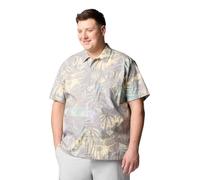 Columbia Trollers Best Kurzarm-Shirt für Herren, Lemon Wash Tarpon Trek, 3X