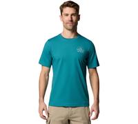 Columbia Tunnel Valley Graphic Herren T-Shirts tuerkis Größe XXL Trekking Elastisch