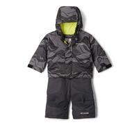 Columbia Unisex Baby Buga Set Snowsuit Romper, Black Tectonic, 6/12
