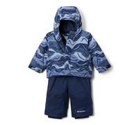 Columbia Unisex Baby Buga Set Snowsuit Romper, Collegiate Navy Tectonic, 6/12