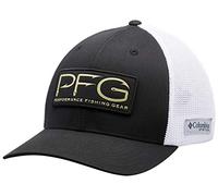 Columbia Unisex Cap Phg Logo Mesh Ball Cap | Sonnenschutz, LSF 30, feuchtigkeitstransportierend, verlängerte Passform erhältlich