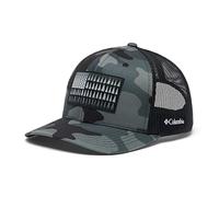 Columbia Unisex-Erwachsene Baumflaggen-Netz-Schnappverschluss Cap, Black Mod Camo, One Size