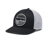 Columbia Sportswear Mesh-Ballkappe – Schwarz/Grau/Flagge – S-M