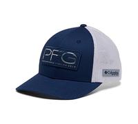 Columbia Unisex-Erwachsene PFG Hooks Mesh Ballkappe Cap, Carbon, Silber, XX-Large