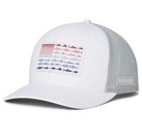 Columbia Unisex-Erwachsene PFG Netz-schnappverschluss Verschluss, Weiß/kühles Grau/Fischflagge, Einheitsgre