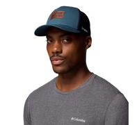 Columbia Unisex-Erwachsene Rugged Outdoor Mesh Hat Baseballkappe, Everblue/Collegiate Navy/Bear Rectangle, XXL