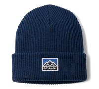 Columbia Unisex-Erwachsene Whirlibird Cuffed Beanie, Collegiate Navy/MTN Blue Marled/Mountains, Einheitsgre