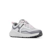 Columbia Unisex Kids Kids Konos Low Low Rise Hiking Shoes, Grey (Y Grey Ice x Pink Dawn), 1 UK