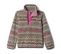 Columbia Unisex Kinder Helvetia 2 Printed Half Snap Fleece Pull Over, Pink Ice Madras, L EU