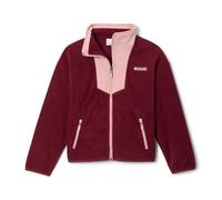 Columbia Unisex Kinder Sequoia Grove Fleece mit durchgehendem Reißverschluss, Rich Wine/Eraser Pink, Small