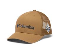 Columbia Mesh Snap Back Kappe hellbraun kräftig blau