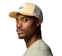 Columbia Unisex Mesh Snap Back, Snap Back Cap, Sand Dune,Dark Stone,Circular Landscape, O/S