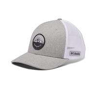Columbia Unisex Mesh Snap Back, Snap Back Cap, Grey Hthr Mt Hood Circle Patch, O/S