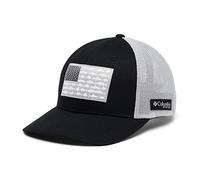 Columbia Unisex PFG Fischflagge Mesh Ballkappe - hoch Cap, Schwarz, kühles Grau, S-M