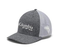 Columbia Unisex PFG Logo Mesh Snap Back Verschluss, Grill Heather/Cool Grey, Einheitsgröße