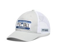 Columbia Unisex PFG Trucker Patch Snap Back Cap, Cool Grey/SC Nummernschild, Einheitsgröße