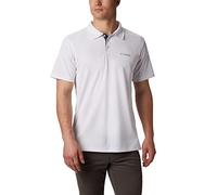 Columbia Herren Utilizer Polo Poloshirt, Weiß-Active Fit, Klein