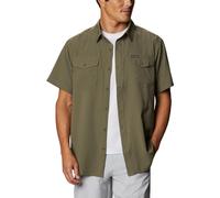 Columbia Utilizer II Solid Short Sleeve Shirt stone green (397) 5X
