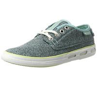 Columbia Vulc N Vent Lace Outdoor Heathered Damen Outdoor Fitnessschuhe, Türkis (Iceberg, Spring Yellow 341), 39.5 EU, BL4558
