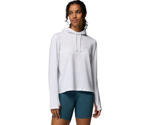 Columbia W EU Sun Trek Long Sleeve Hoodie white (100) S