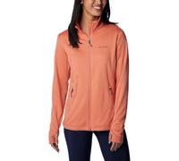 Columbia W Park View™ Grid Fleece Full Zip Fleecejacke für Damen (1 Stück), Orange, 42